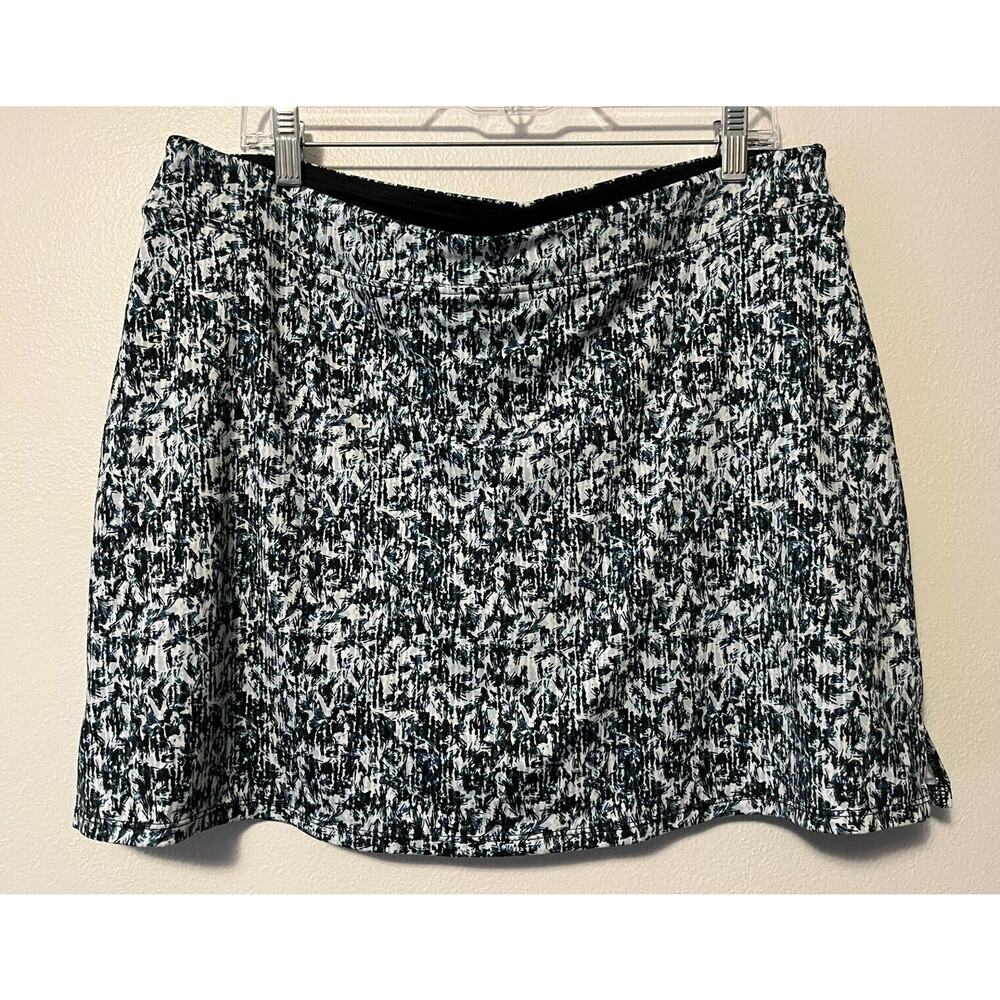 TRANQUILITY Colorado Clothing Tennis Skort Stretch Knit Skirt Womens Size XL